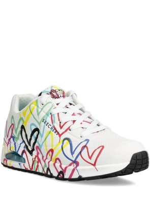 Skechers x James Goldcrown Uno Lite -Spread The Love low-top sneakers - White