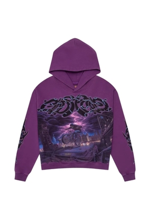 GODSPEED graphic hoodie - Purple