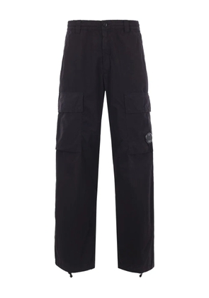C.P. Company Lens-detail cargo pants - Black
