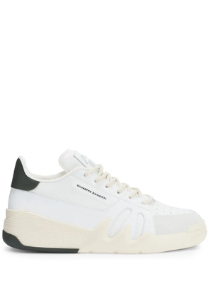 Giuseppe Zanotti Talon logo-detail leather sneakers - White