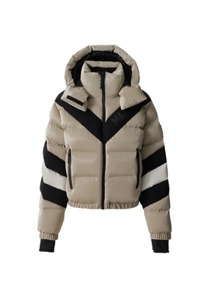 Mackage Kairi-Glo chevron-pattern ski jacket - Neutrals