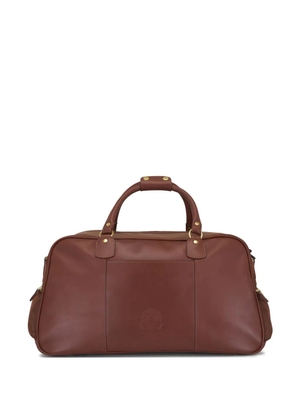 Ghurka leather holdall - Brown