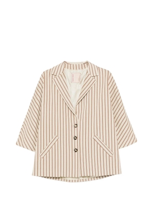 Antonio Marras striped-pattern blazer - Neutrals