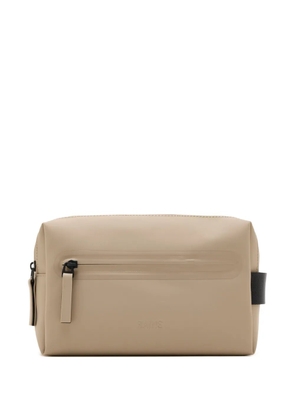 Rains zip-fastening wash bag - Neutrals