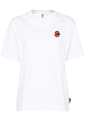 A BATHING APE® printed T-shirt - White