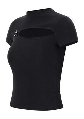 HELIOT EMIL cut-out T-shirt - Black