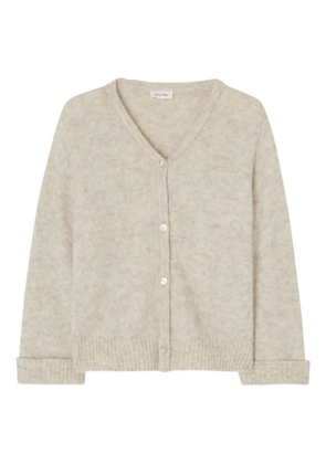 American Vintage button V-neck east cardigan - Neutrals