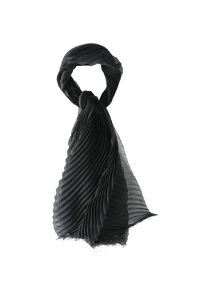 Issey Miyake pleated scarf - Black