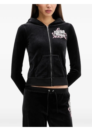 Juicy Couture Wrap You Up zip-up hoodie - Black