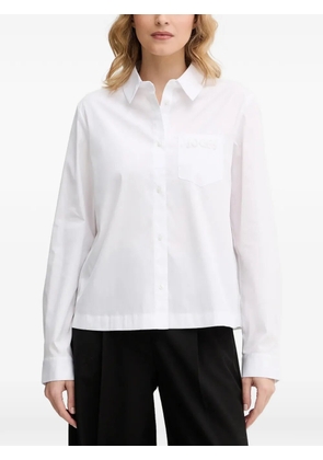 Joop! Bella chest-pocket shirt - White