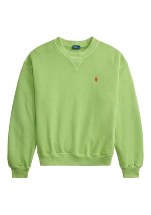 Polo Ralph Lauren logo-embroidered crew-neck sweatshirt - Green