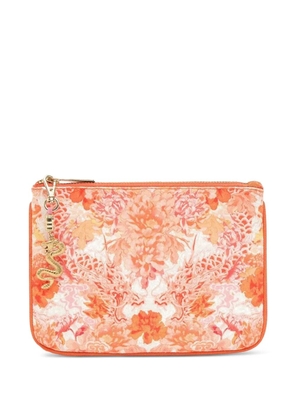 Camilla floral-print purse - Orange