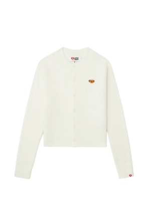 A BATHING APE® embroidered cardigan - Neutrals