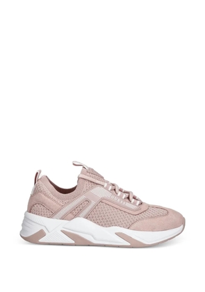 GUESS USA Genga laced panel sneakers - Pink