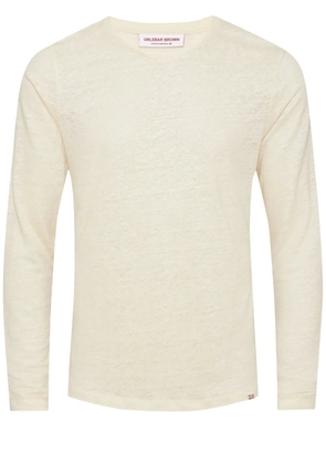 Orlebar Brown linen t-shirt - White