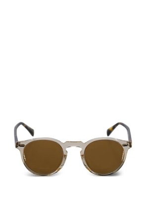 Oliver Peoples round-frame sunglasses - Neutrals