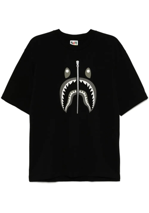 A BATHING APE® shark T-shirt - Black