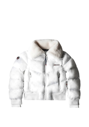MALIBU Ski Club padded jacket - White