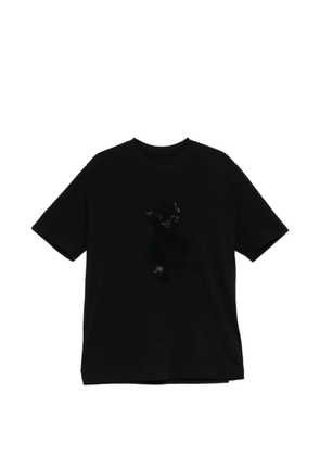 JNBY teddy-motif T-shirt - Black