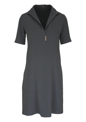 Peter Cohen linen-blend T-shirt dress - Grey