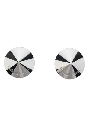 Maison Close logo-engraved metal nipple covers - Silver