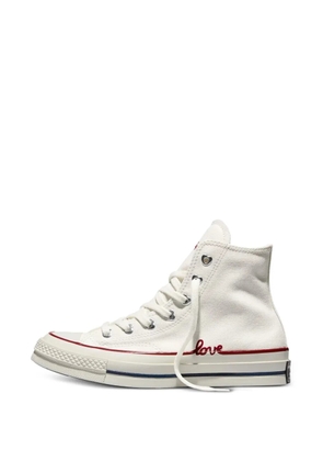 Converse Chuck 70 high heart sneakers - White
