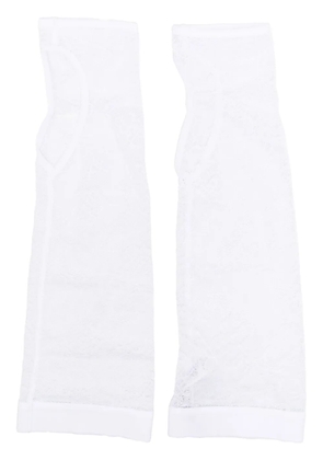 Maison Close Flashback gaiters - White