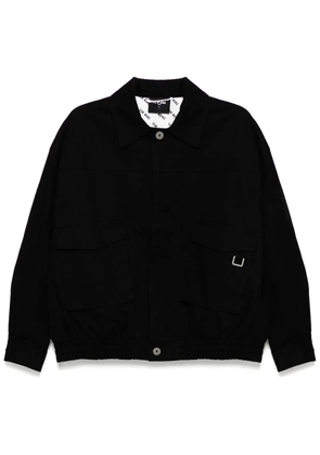 TEAM WANG design Choices canvas jacket - Black