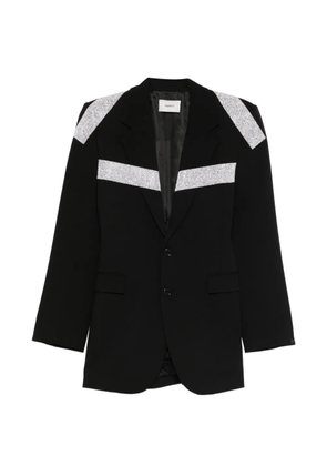 Coperni embellished single-breasted blazer - Black
