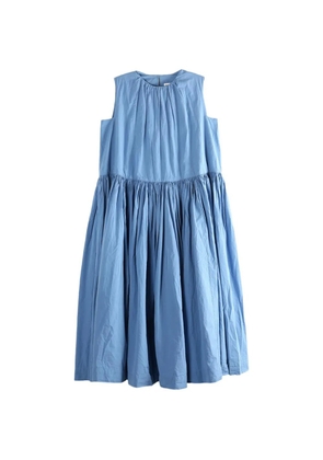 Casey Casey gathered midi dress - Blue