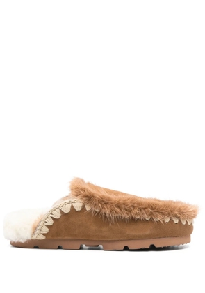Mou Winter Bio mules - Brown