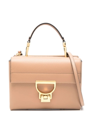 Coccinelle small Arlettis cross body bag - Neutrals