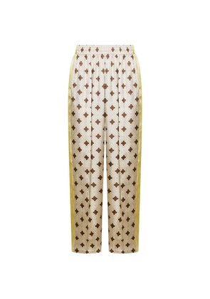 Pierre-Louis Mascia Fancy patterned trousers - Neutrals