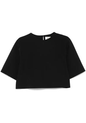 Róhe scuba crop top - Black