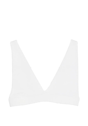 P.A.R.O.S.H. V-neck sleeveless tank top - White
