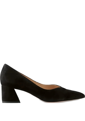 Hogl 50mm Kim block-heel pointed pumps - Black