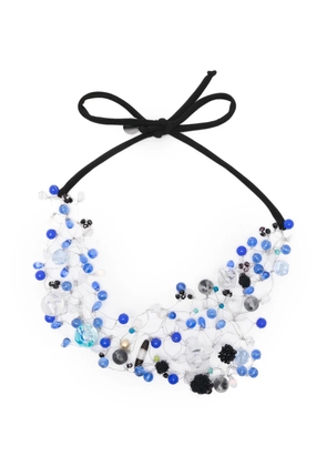 Maria Calderara blue necklace - Silver