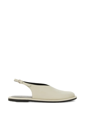 Studio Nicholson buckle-detail ballet flats - Neutrals