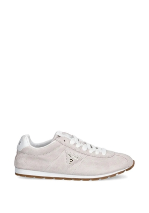 GUESS USA Tiah3 suede lace-up sneakers - Pink