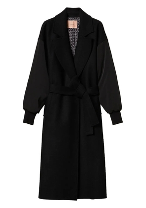 TWINSET belted coat - Black