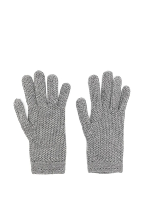 Inverni Hats cashmere gloves - Grey