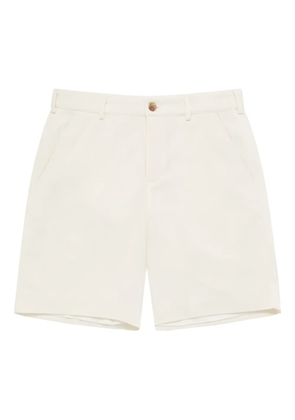 CHÉ cotton-linen shorts - Neutrals