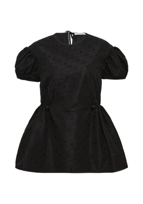 Cecilie Bahnsen Chiara puffed top - Black