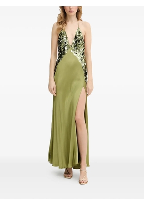 Bardot Yve sequin-embellished maxi dress - Green