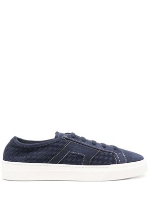 Santoni Double Buckle sneakers - Blue