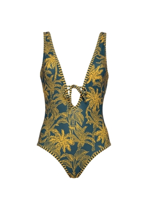 ERES Destination V-neckline swimsuit - Blue