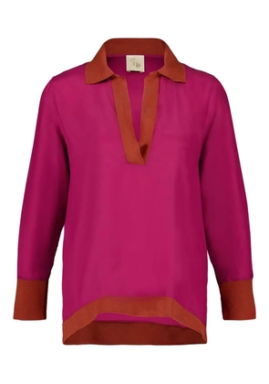 PAULA Diane silk top - Pink