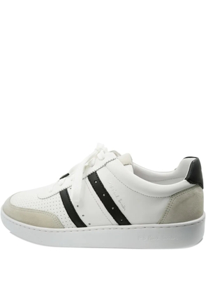 Paul Smith leather panelled low-tops sneakers - White