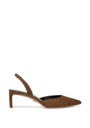 Veronica Beard Caroline pointed-toe pumps - Brown