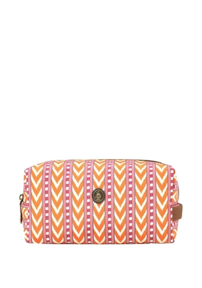 PIP STUDIO patterned make up bag - Orange